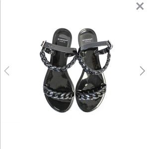 Givenchy Chain Link Jelly Sandal